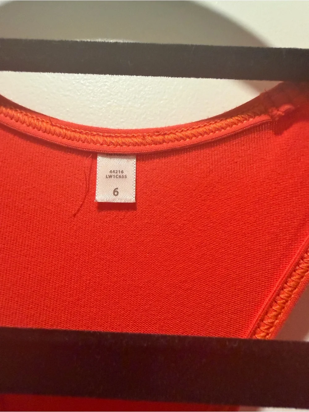 lululemon athletica Women's Racerback Tank in Vibrant Orange - Picture 3 of 3